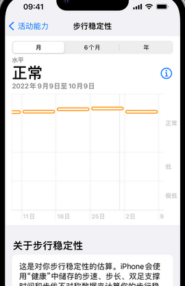 白沙iPhone手机维修如何在iPhone开启'步行稳定性通知'