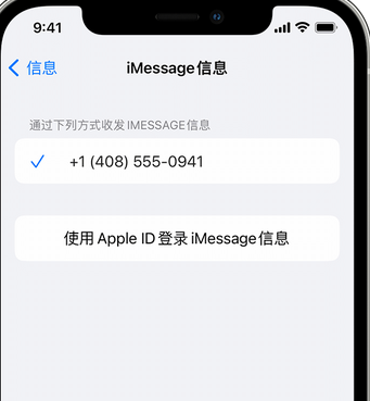 白沙apple维修iPhone上无法正常发送iMessage信息 