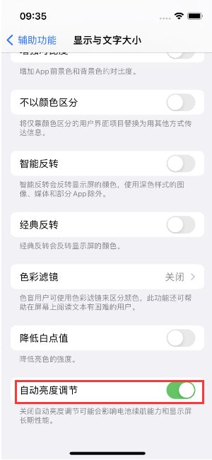 白沙苹果15维修店分享iPhone 15 Pro系列屏幕亮度 