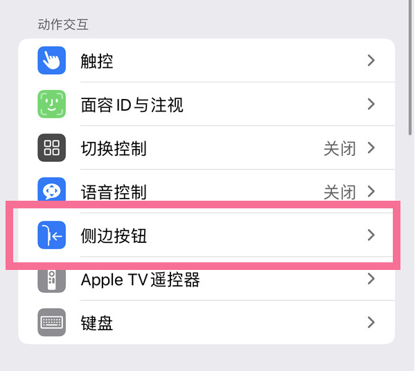 白沙苹果14维修店分享iPhone14 Plus侧键双击下载功能关闭方法 